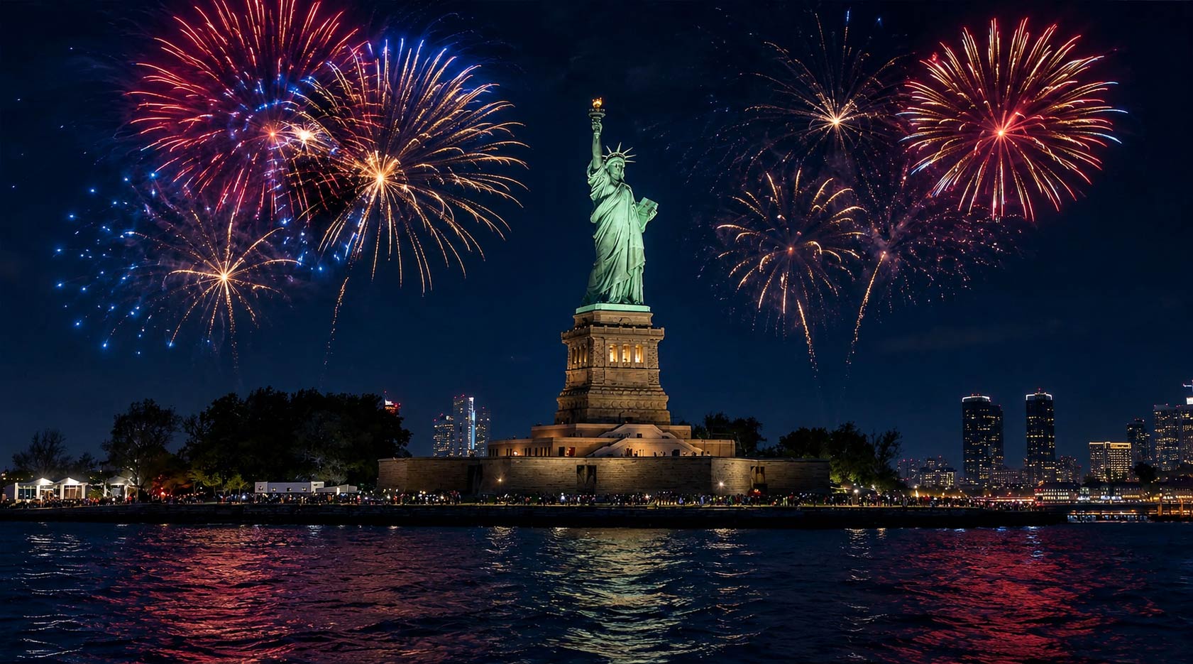 Fireworks Cruise in New York Harbor